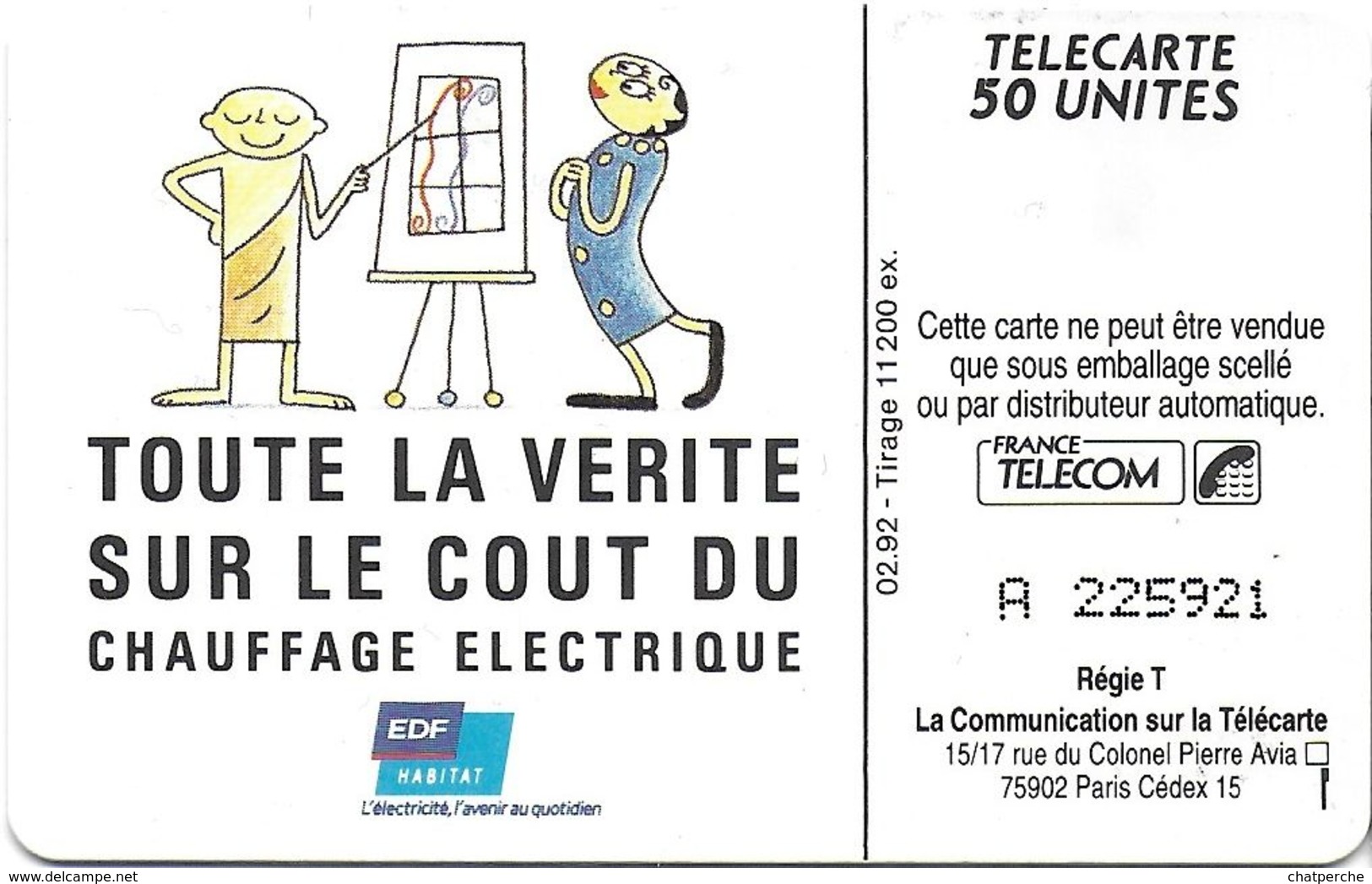 TÉLÉCARTE PHONECARD LOT 2 TÉLÉCARTES EDF CHAUFFAGE ELECTRIQUE  EN 173 & EN 310 ETAT LUXE - Privées