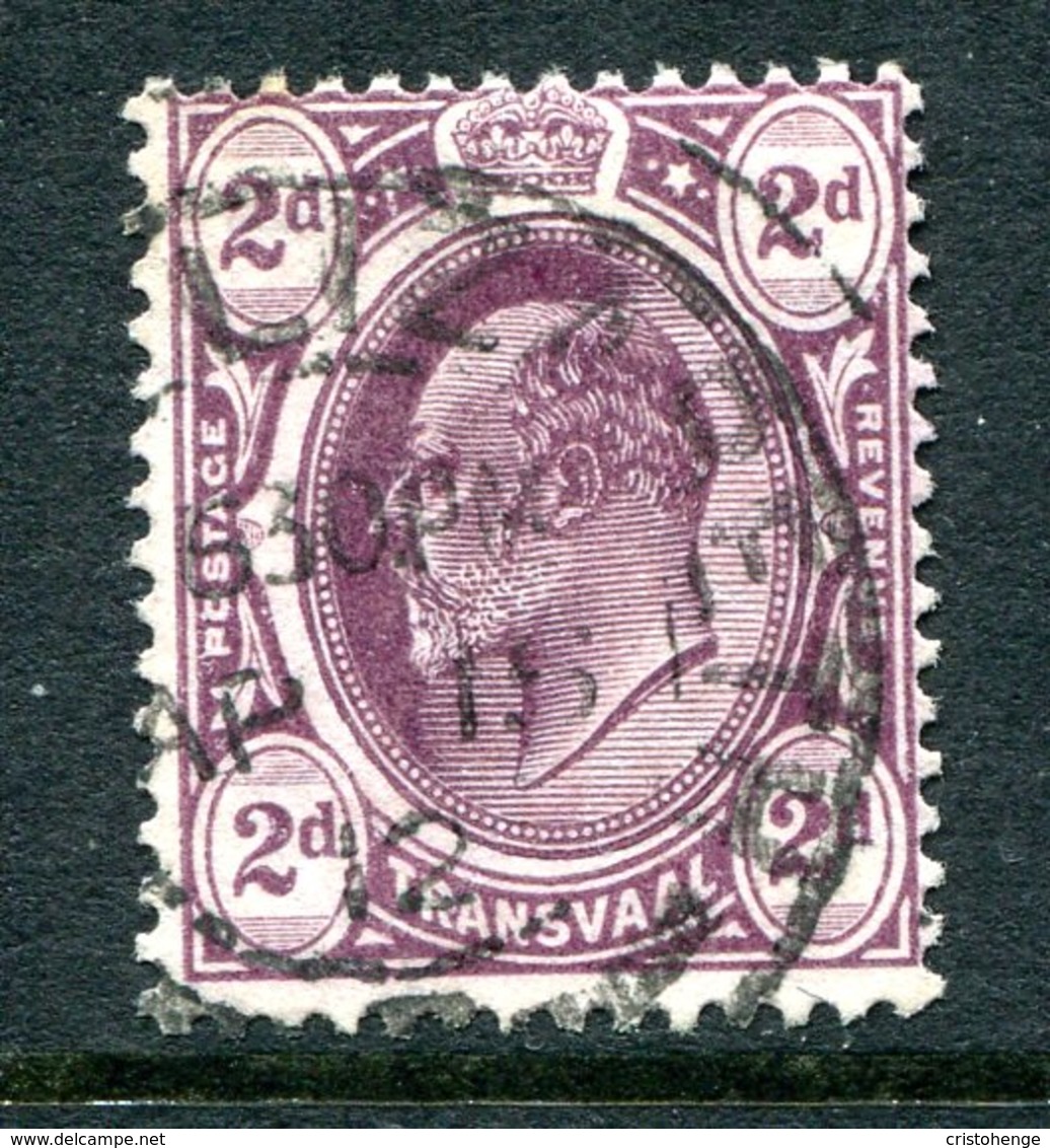 Transvaal - South Africa - 1905-09 KEVII - New Colours - 2d Purple Used (SG 275) - Transvaal (1870-1909)