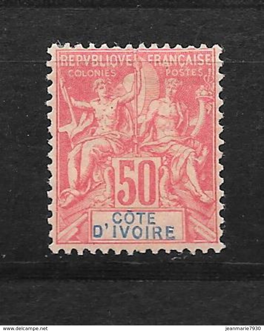 COTE D'IVOIRE TYPE GROUPE N° 11 NEUF * - COTE = 90.00 € - Unused Stamps