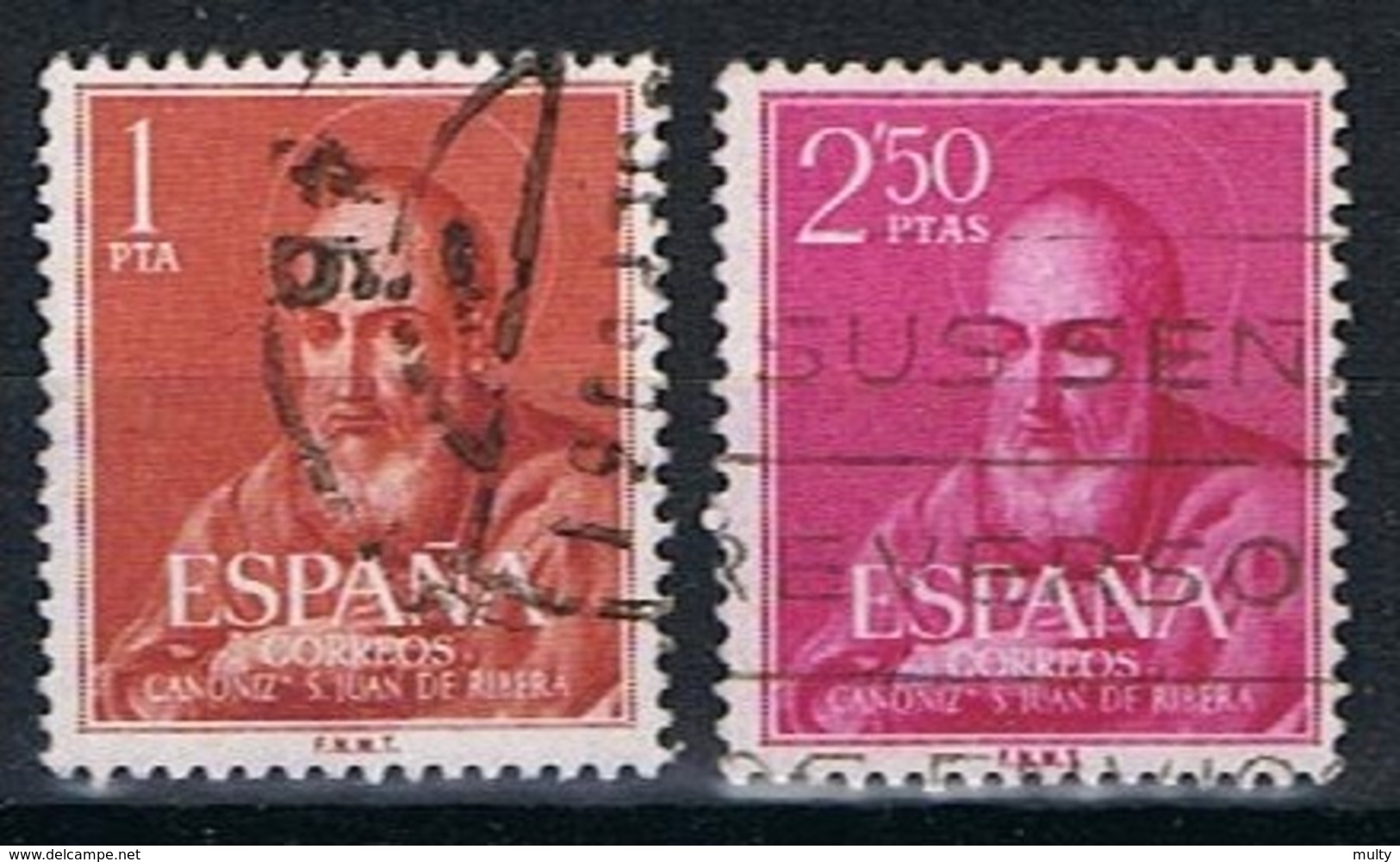 Spanje Y/T 973 / 974 (0) - Oblitérés