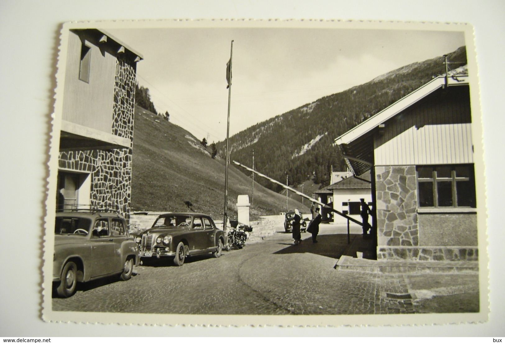 Passo Del Brennero Dogana Italiana Brennerpass Italienisches Zollamt Douanes NON     VIAGGIATA COME DA FOTO Scritta - Dogana