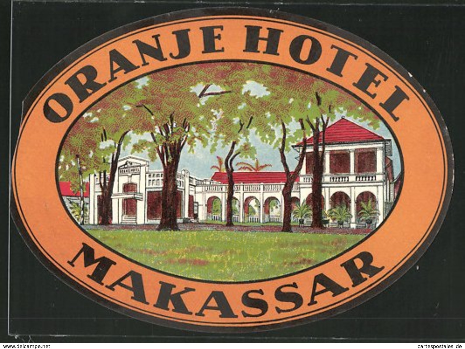 Kofferaufkleber Makassar, Oranje Hotel - Unclassified