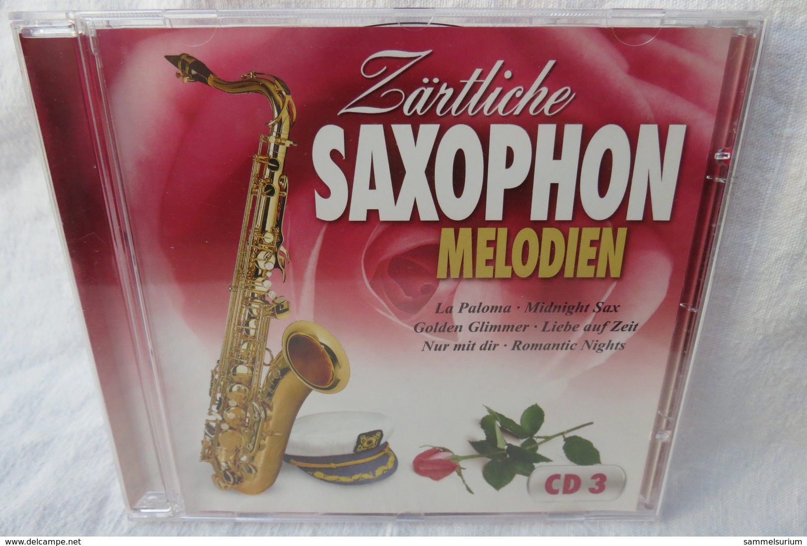 3 CDs "Zärtliche Saxophon Melodien" - Strumentali