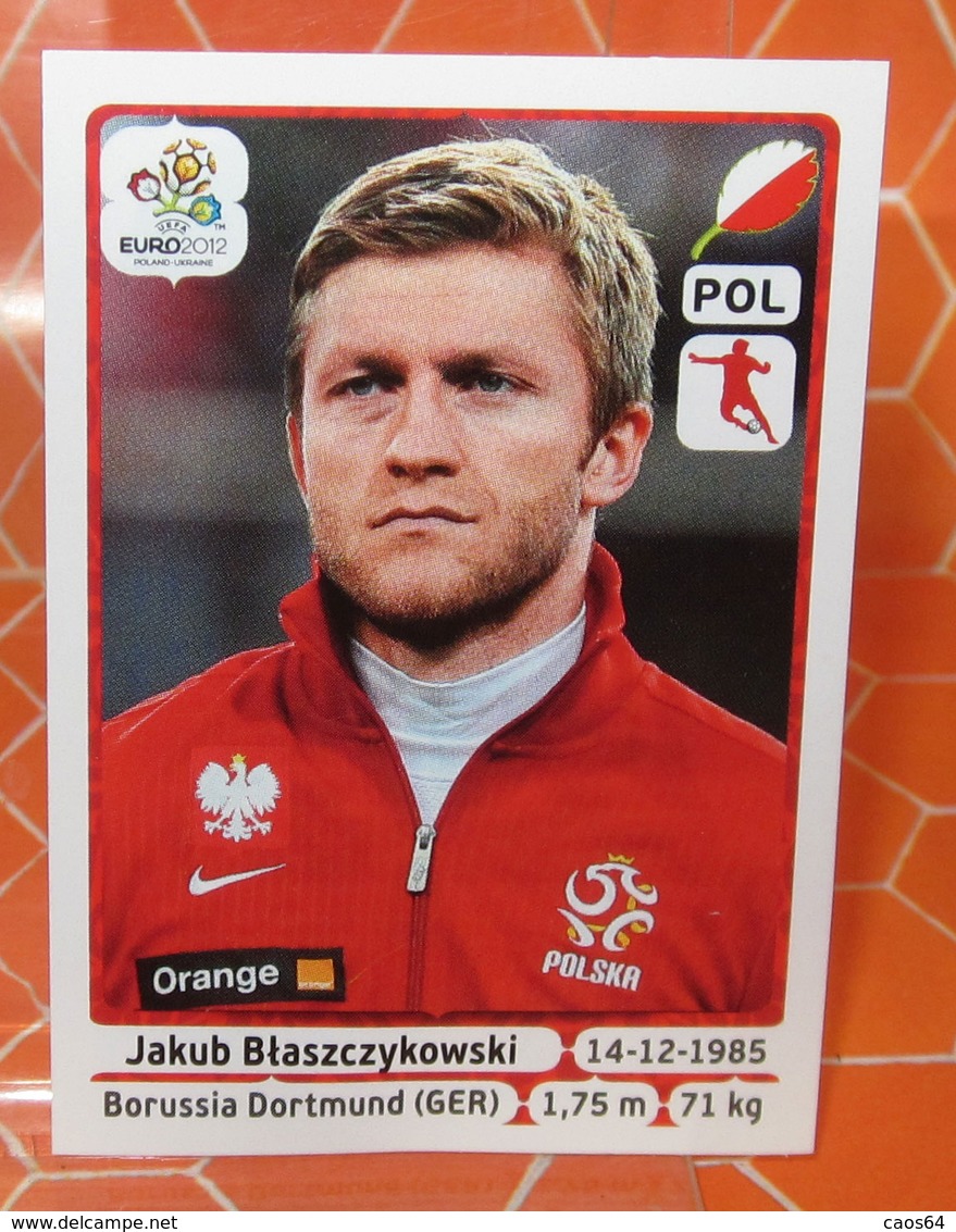 EURO2012 PANINI N. 65 BLASZCZYKOWSKI  STICKER NEW CON VELINA - Edizione Italiana