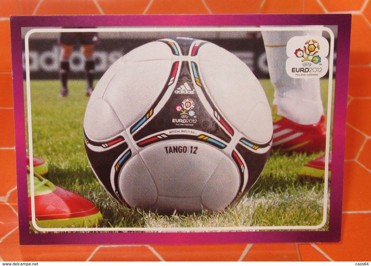 EURO2012 PANINI N. 46  STICKER NEW CON VELINA - Edizione Italiana