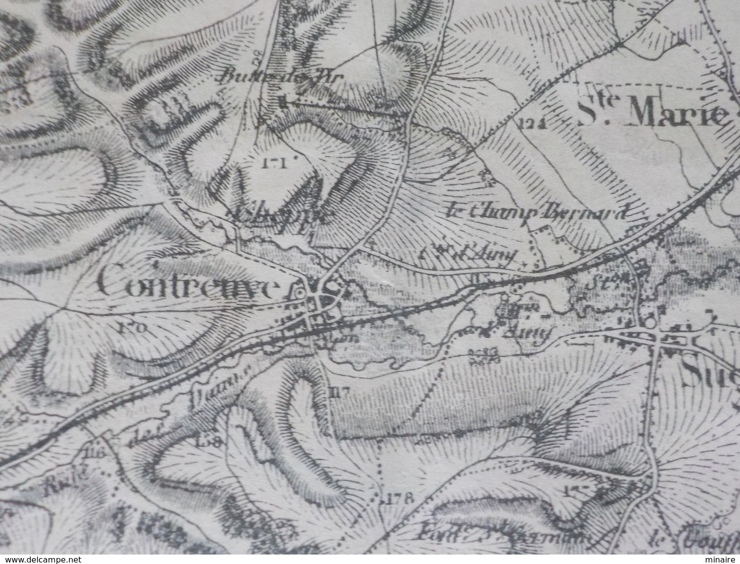 Carte état-major 1/80 000° Révisée 1913- VERDUN N°35 ( Vouziers, Monthois, Buzancy, Damvillers, Dun S Meuse, Varennes - Cartes Topographiques