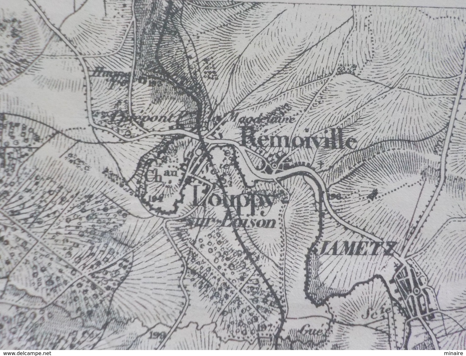 Carte état-major 1/80 000° Révisée 1913- VERDUN N°35 ( Vouziers, Monthois, Buzancy, Damvillers, Dun S Meuse, Varennes - Cartes Topographiques