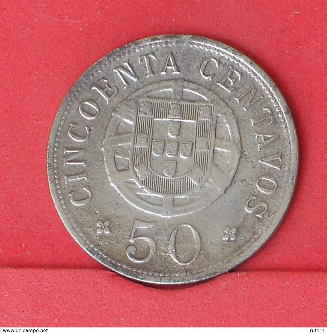 ANGOLA 50 CENTAVOS 1927 -    KM# 69 - (Nº25761) - Angola