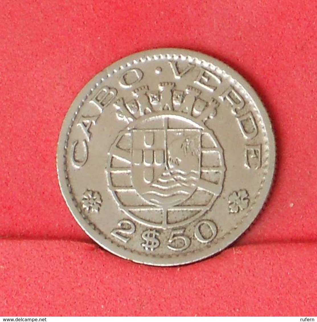 CAPE VERDE 2,5 ESCUDOS 1953 -    KM# 9 - (Nº25768) - Cap Verde