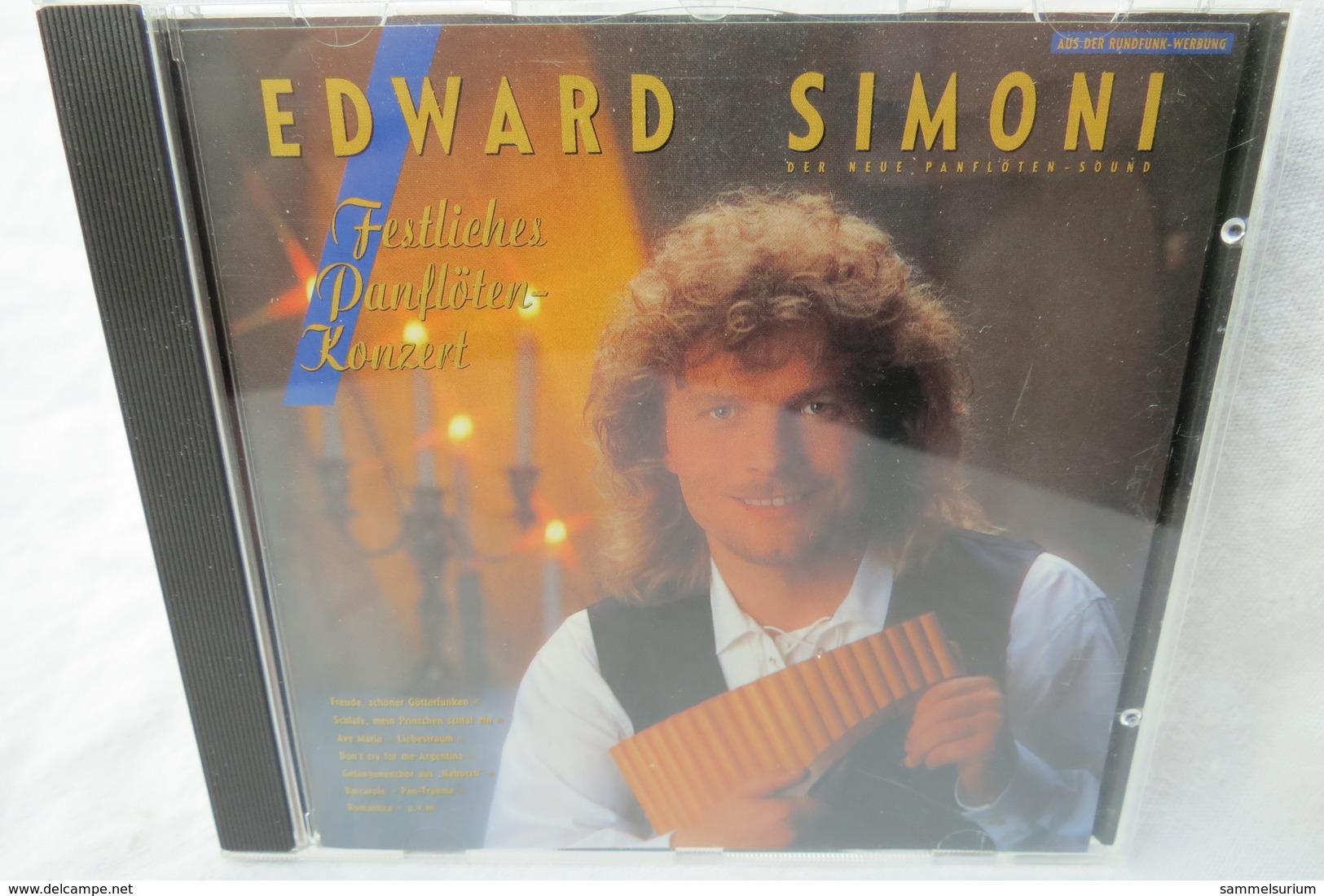 CD "Edward Simoni" Festliches Panflöten-Konzert - Instrumental