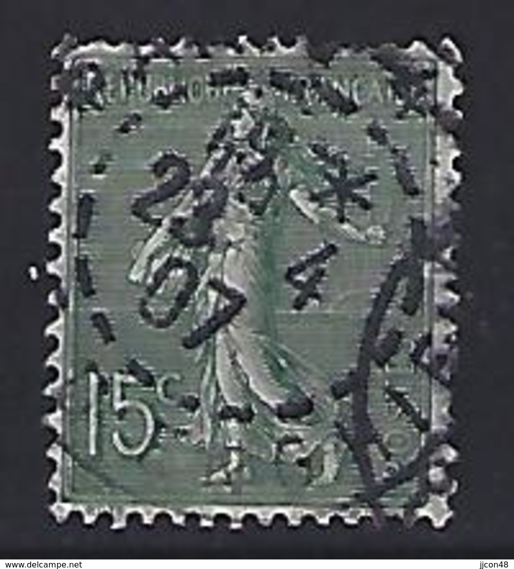 France 1903  Semeuse (o) Yvert 130 - 1903-60 Sower - Ligned