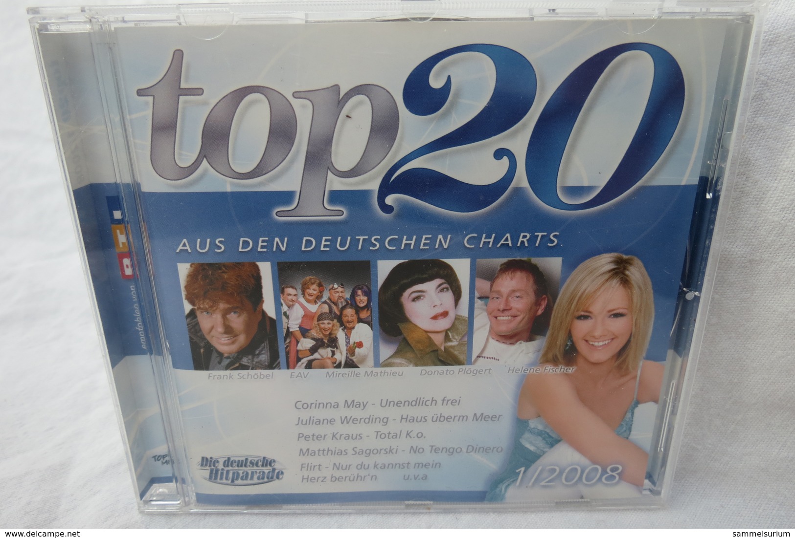 CD "Top 20 Aus Den Deutschen Charts" Ausgabe 1/2008 - Other - German Music