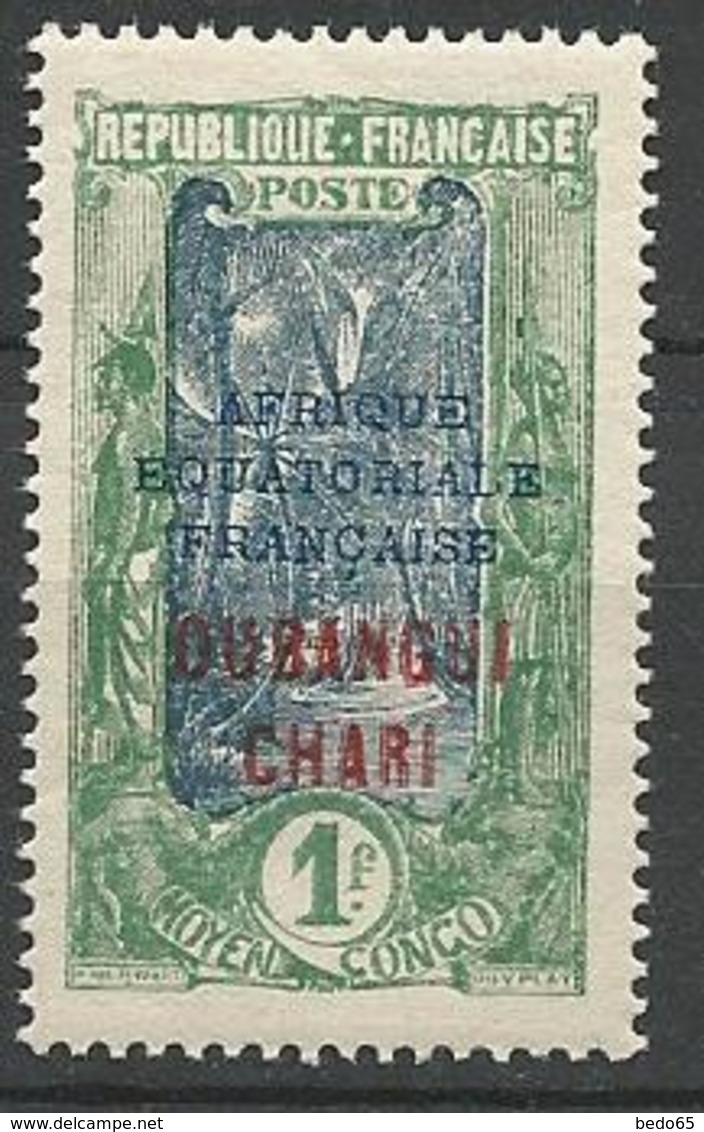 OUBANGUI N° 59 NEUF** LUXE SANS  CHARNIERE  / MNH - Neufs