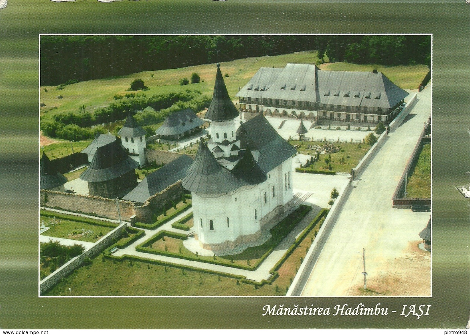 Manastirea Hadimbu (Romania) Judetul Iasi, Vedere De Ansamblu, Veduta Aerea, Aerial View - Romania