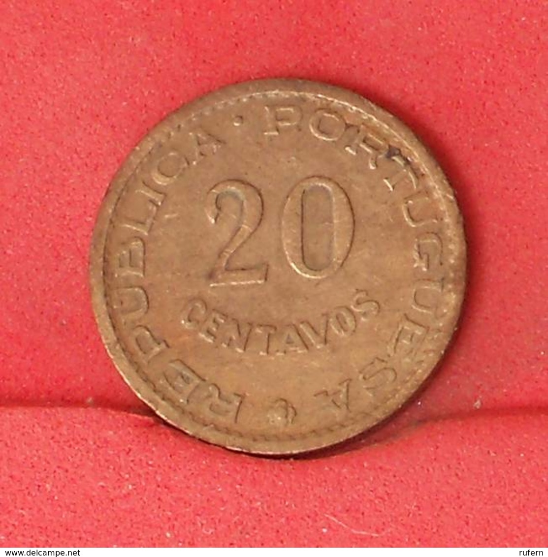 TIMOR 20 CENTAVOS 1970 -    KM# 17 - (Nº25812) - Portugal