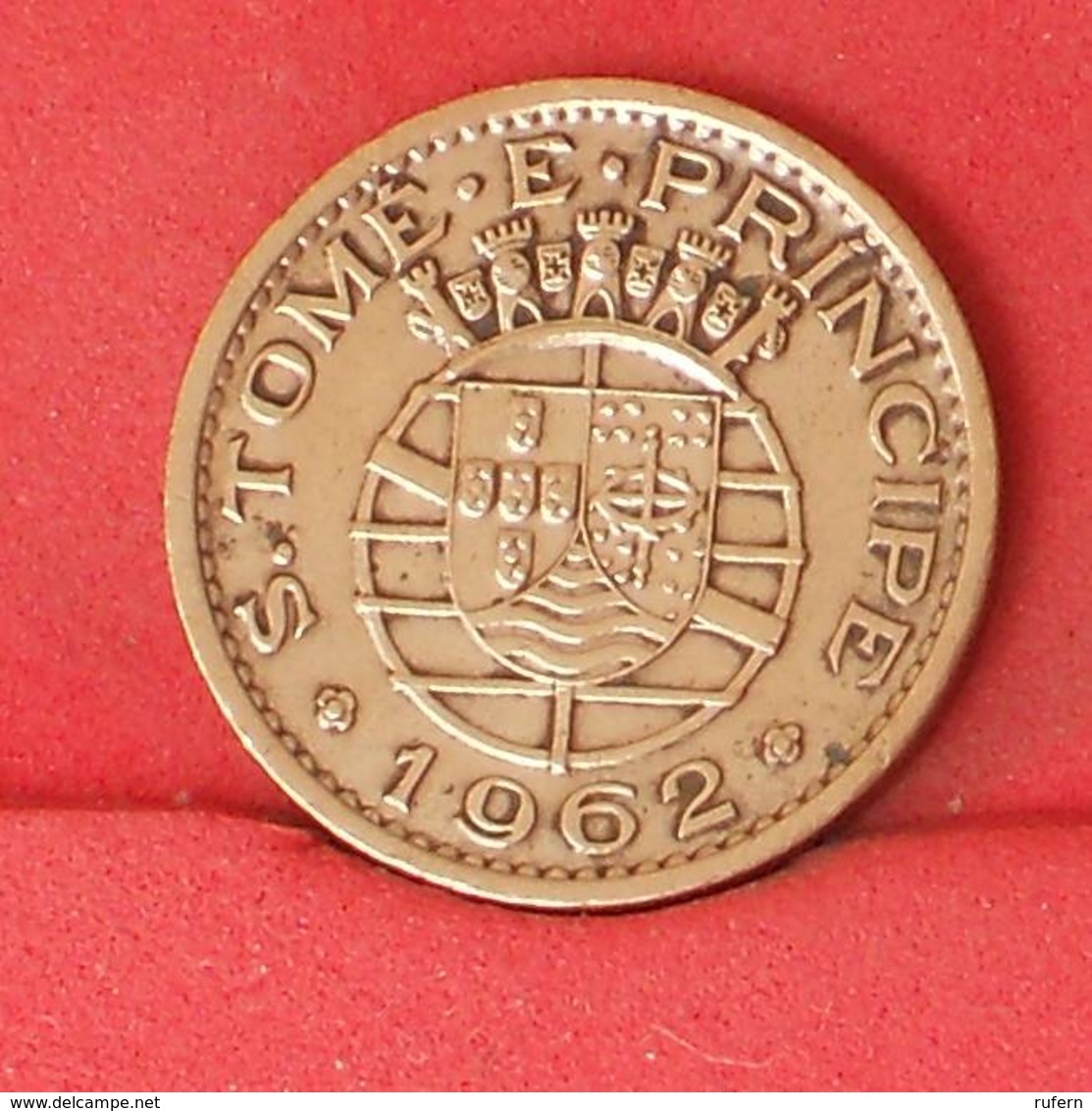 SAINT THOMAS E PRINCIPE 50 CENTAVOS 1962 -    KM# 17,1 - (Nº25813) - Portugal