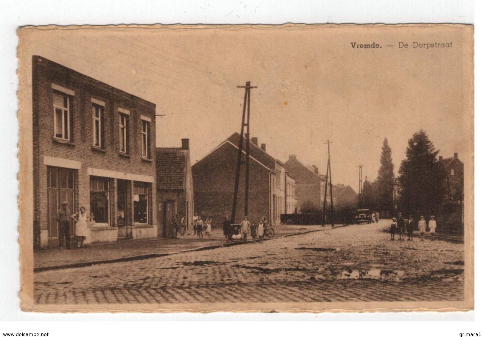 Vremde. - De Dorpstraat - Boechout