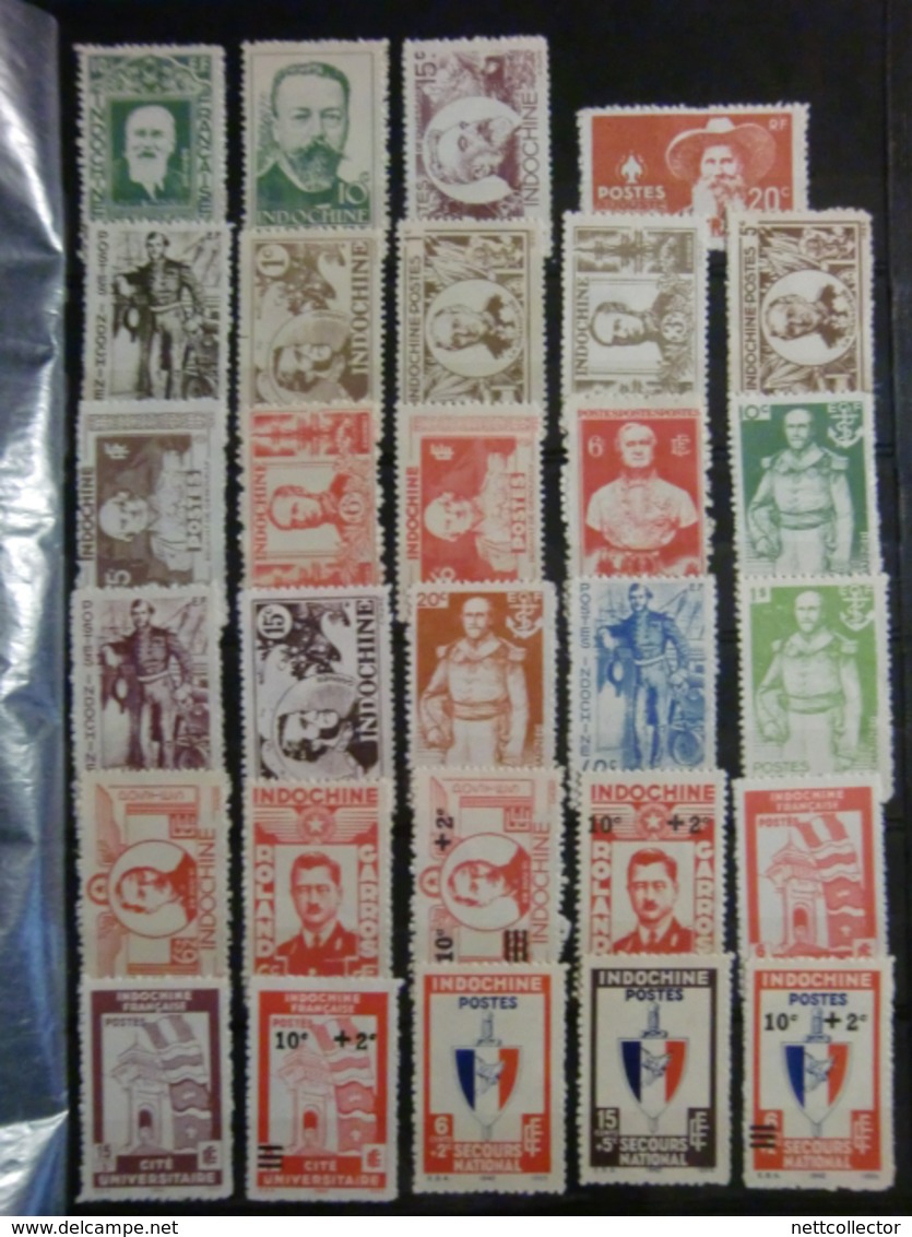 CARTON CONTENANT UN ENSEMBLE DE + 1800 TIMBRES DES COLONIES FRANCAISES / A DECOUVRIR!!!