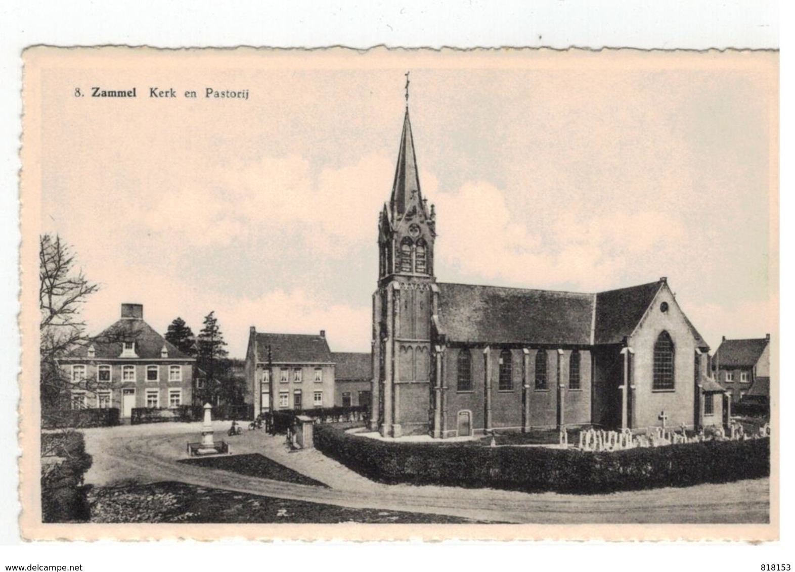 8. Zammel  Kerk En Pastorij - Geel