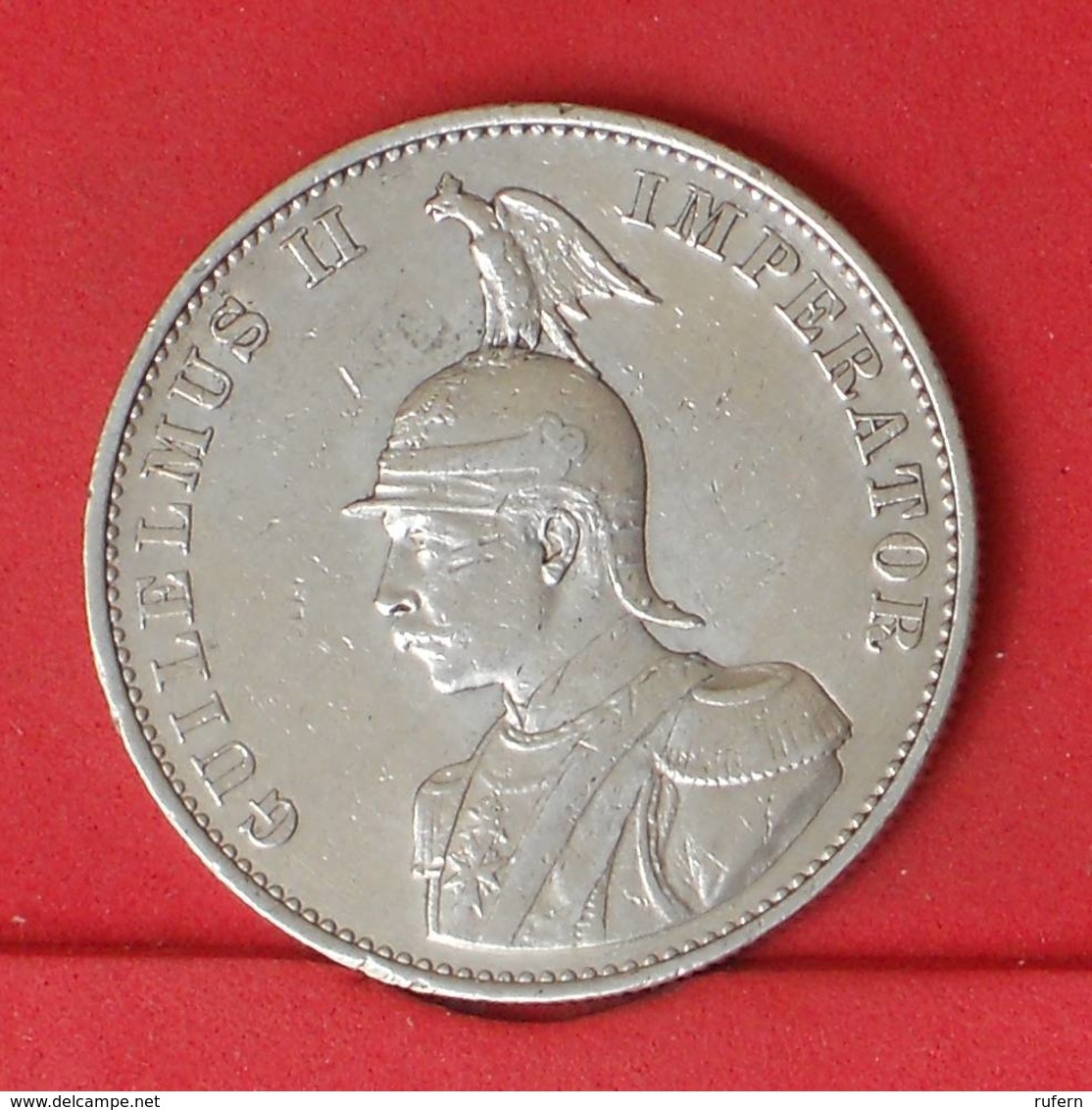 GERMAN EAST AFRICA 2 RUPIEN 1893 - 23,32 GRS - 0,917 SILVER   KM# 5 - (Nº25868) - German East Africa