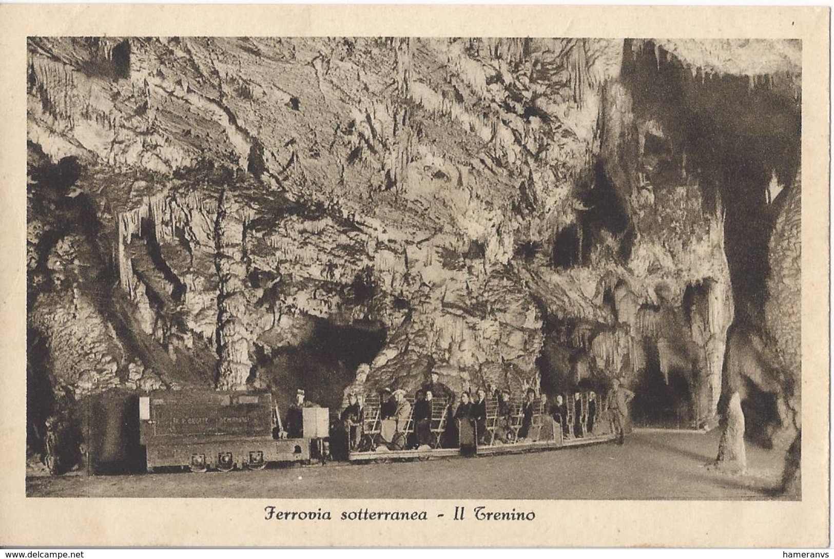 Grotte Demaniali Di Postumia Presso Trieste - Il Trenino - HP1361 - Trieste