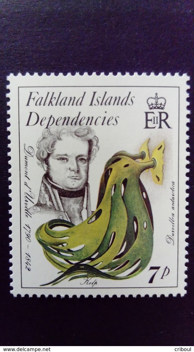 Falkland Dépendances Dependencies 1985 Naturaliste Naturalist Yvert 149 ** MNH - Falkland Islands