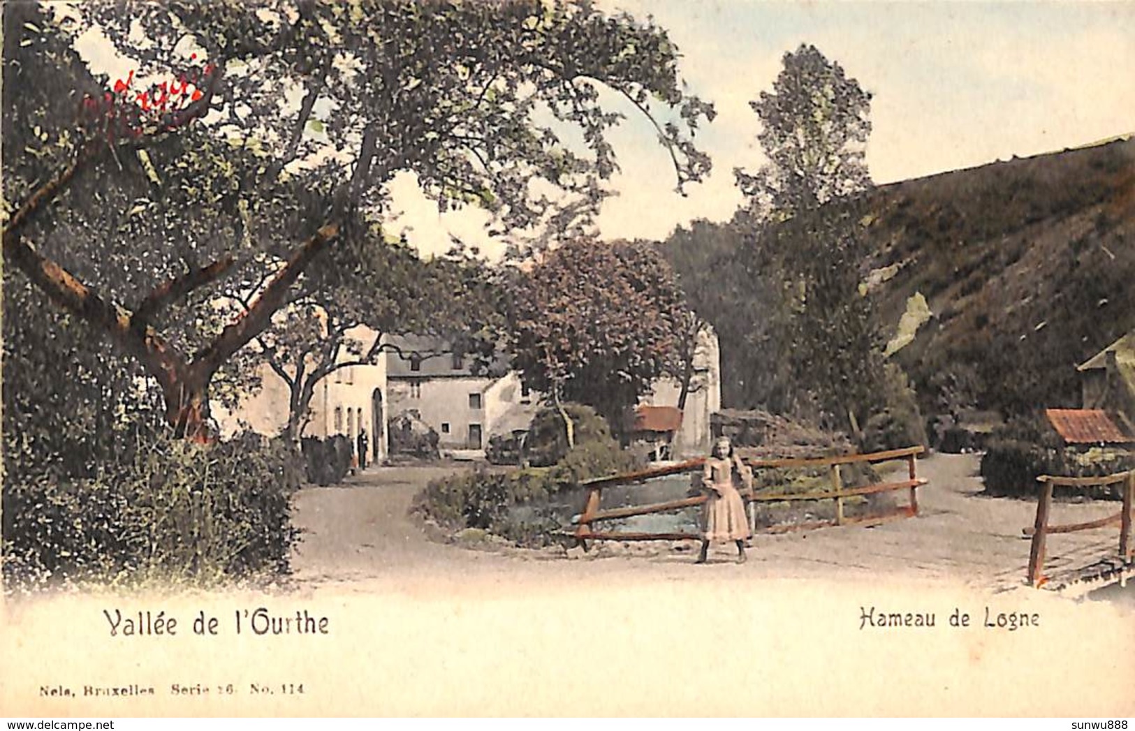 Vallée De L'Ourthe - Hameau De Logne (animée, Colorisée, Nels, Maggi) - Ferrieres