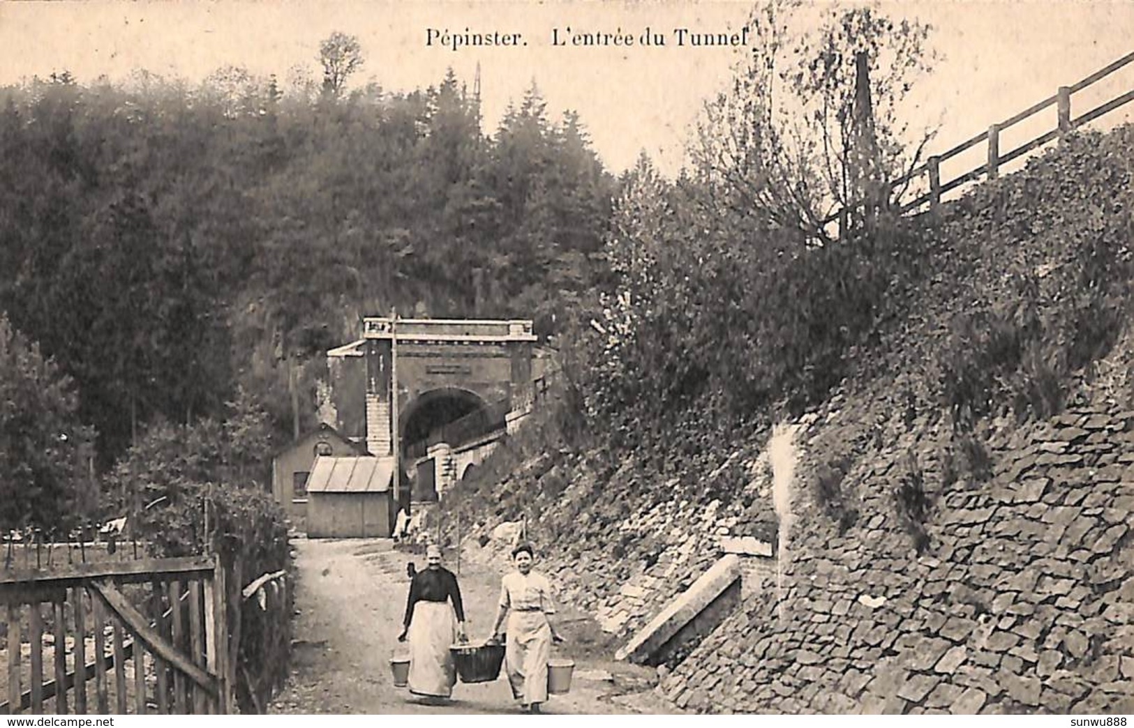 Pepinster - L'Entrée Du Tunnel (animée, Edit. A. Rouvroy) - Pepinster