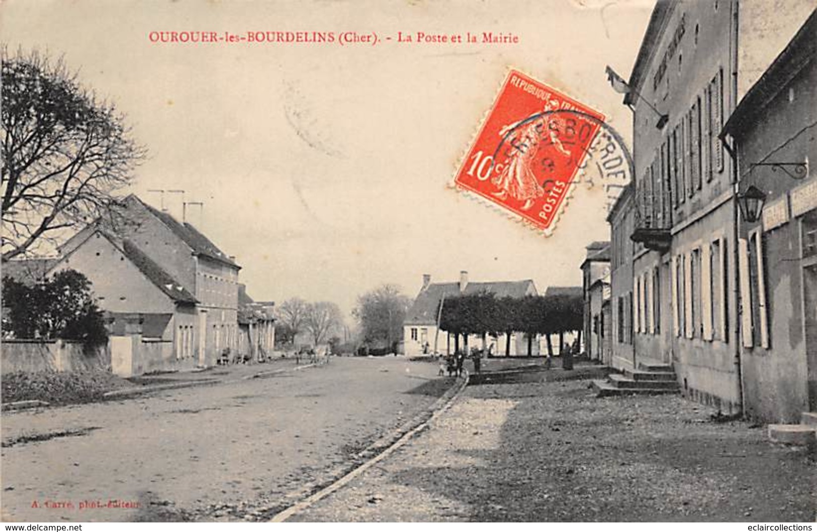 Ourouer Les Bourdelins        18        Poste Et Mairie          ( Voir Scan) - Andere & Zonder Classificatie