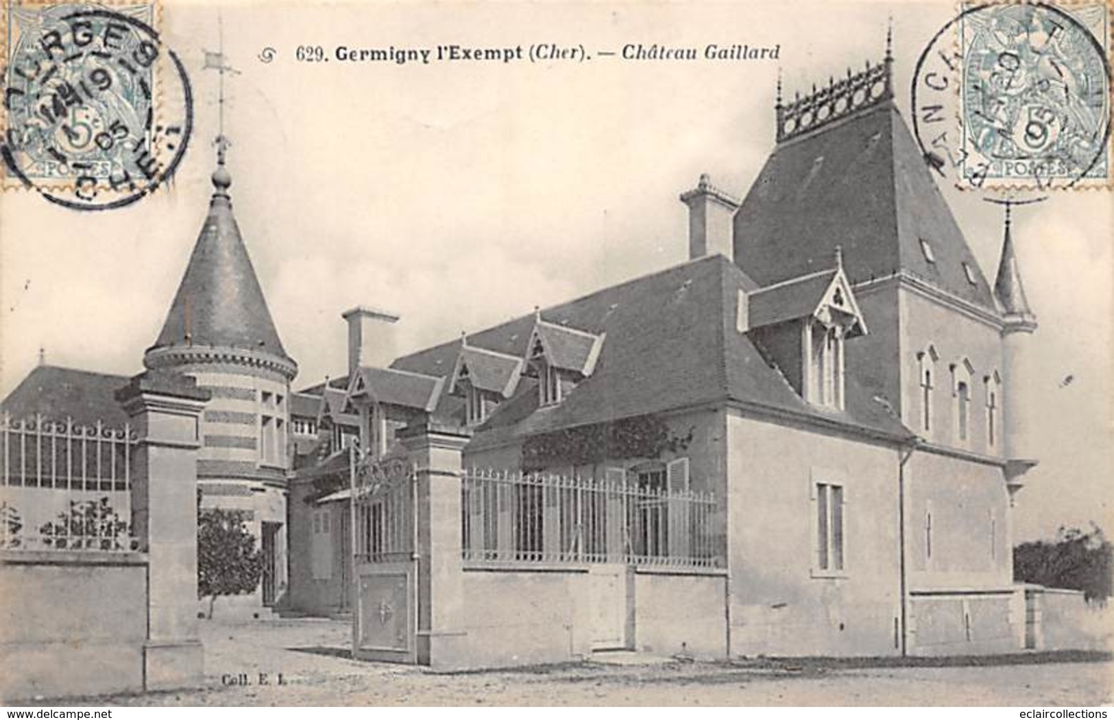 Germigny L'Exempt        18        Château Gaillard        ( Voir Scan) - Autres & Non Classés