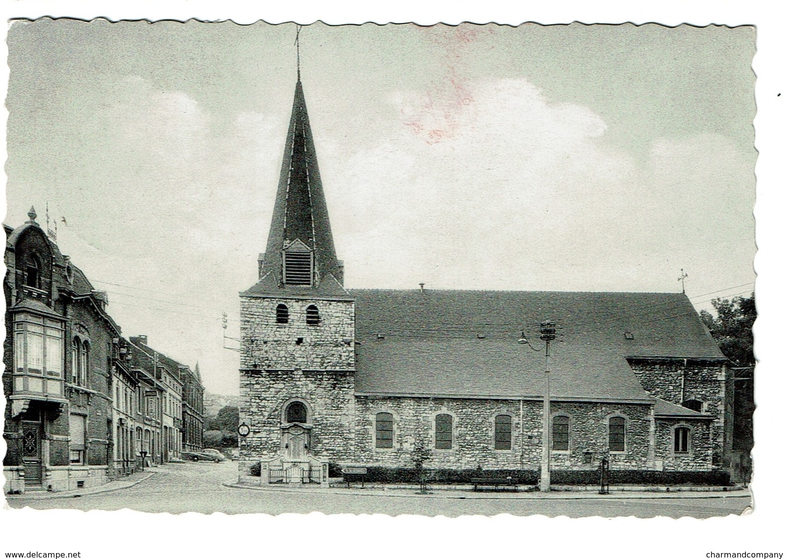 Engis - L'Eglise - Circulée - Edit. Librairie Jos. Streel - 2 Scans - Engis