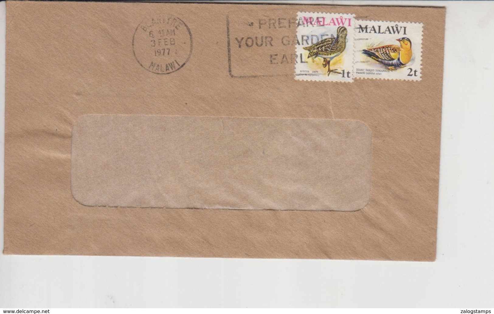 Malawi Airmail Cover To Pakistan, Stamps Birds   (Red-2319) - Malawi (1964-...)