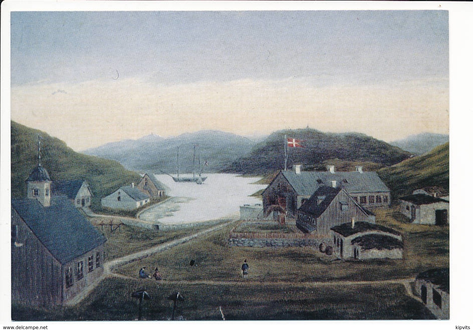 Frederikshaab Paamiut 1860 Postcard - 1992 Unused - Groenland