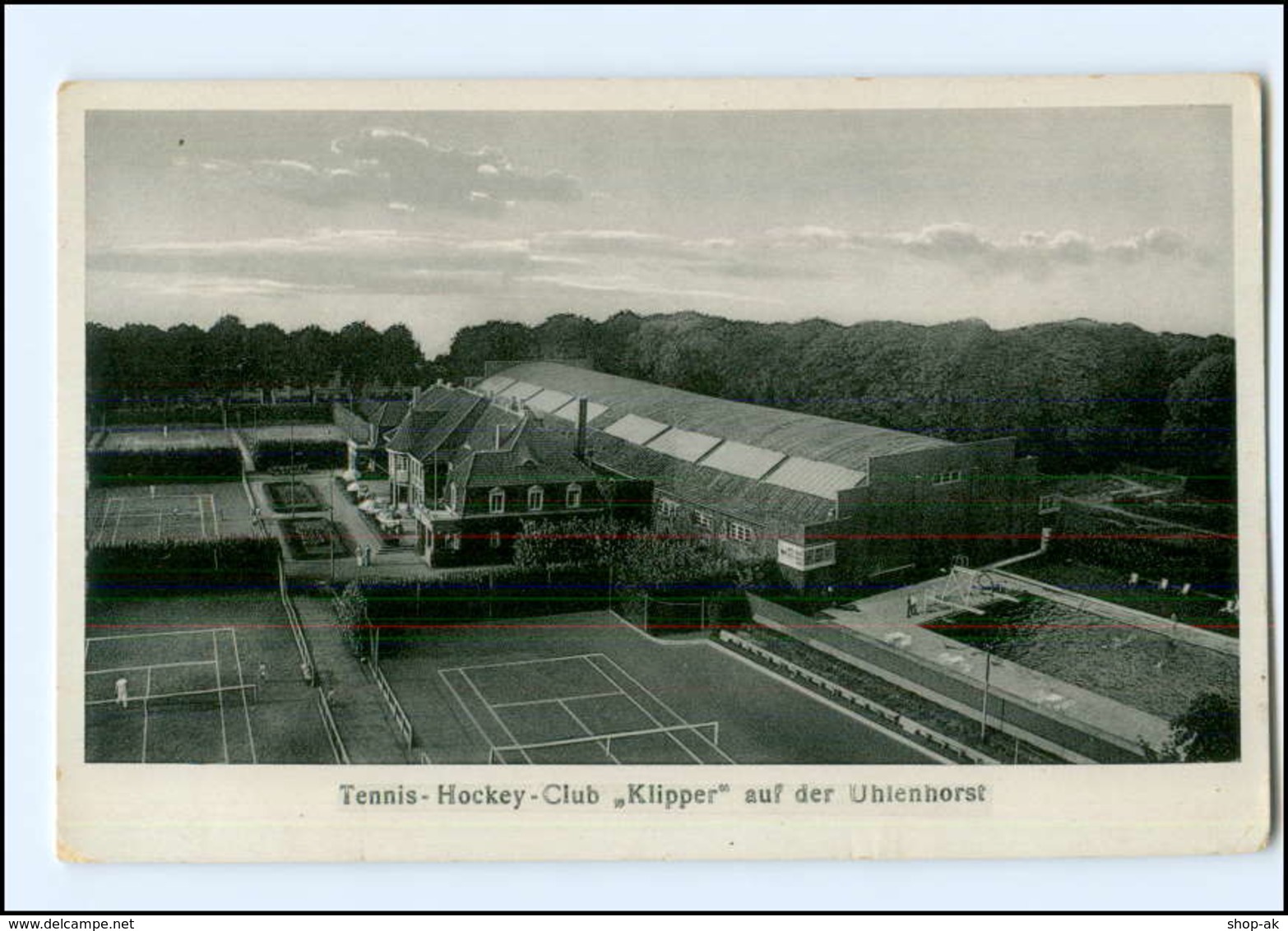 XX002659/ Hamburg  Uhlenhorst Teniis-Hockey Club Klipper  AK Ca.1935 - Nord