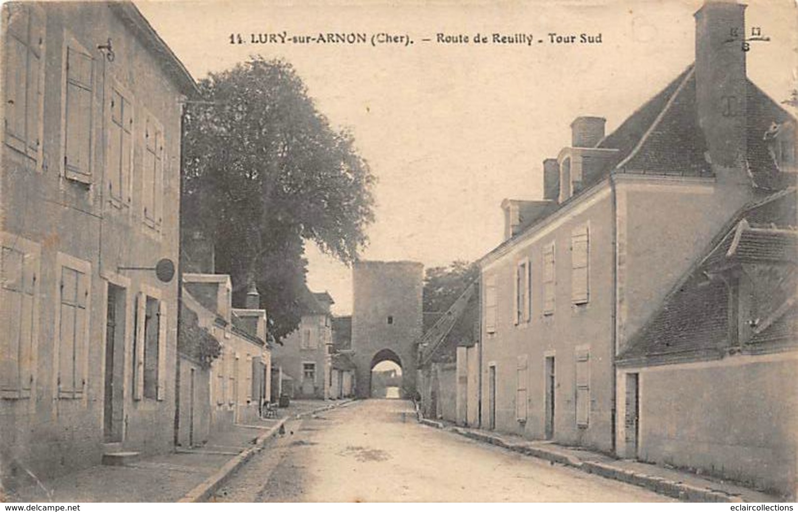 Lury Sur Arnon       18     Route De Reuilly        ( Voir Scan) - Other & Unclassified