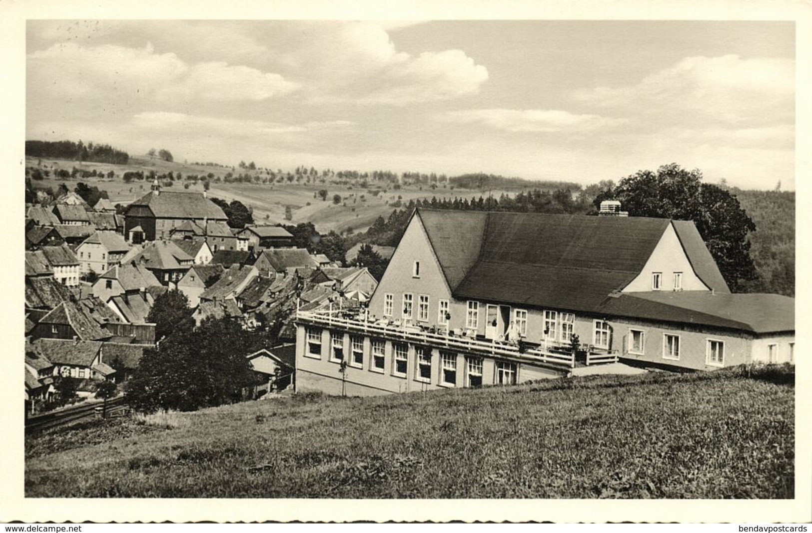 St. ANDREASBERG, Oberharz, Berghotel Glockenberg-Baude (1950) AK - St. Andreasberg