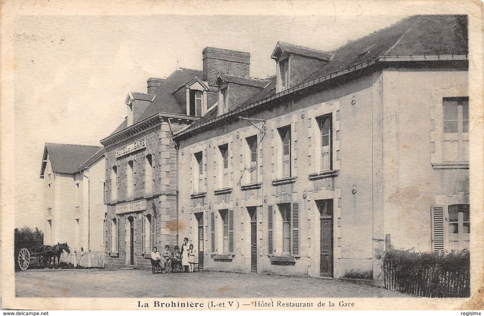 35-LA BROHINIERE-N°364-A/0121 - Autres & Non Classés