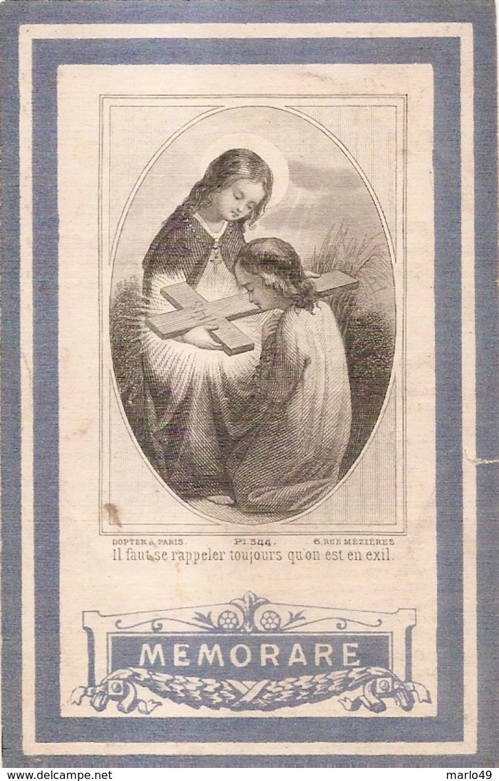 DP. MARIA VANDENABEELE ° VEURNE 1890 - + IN EEN SPOORWEGRAMP TE MOYENNEVILLE 1902 - Religion & Esotérisme