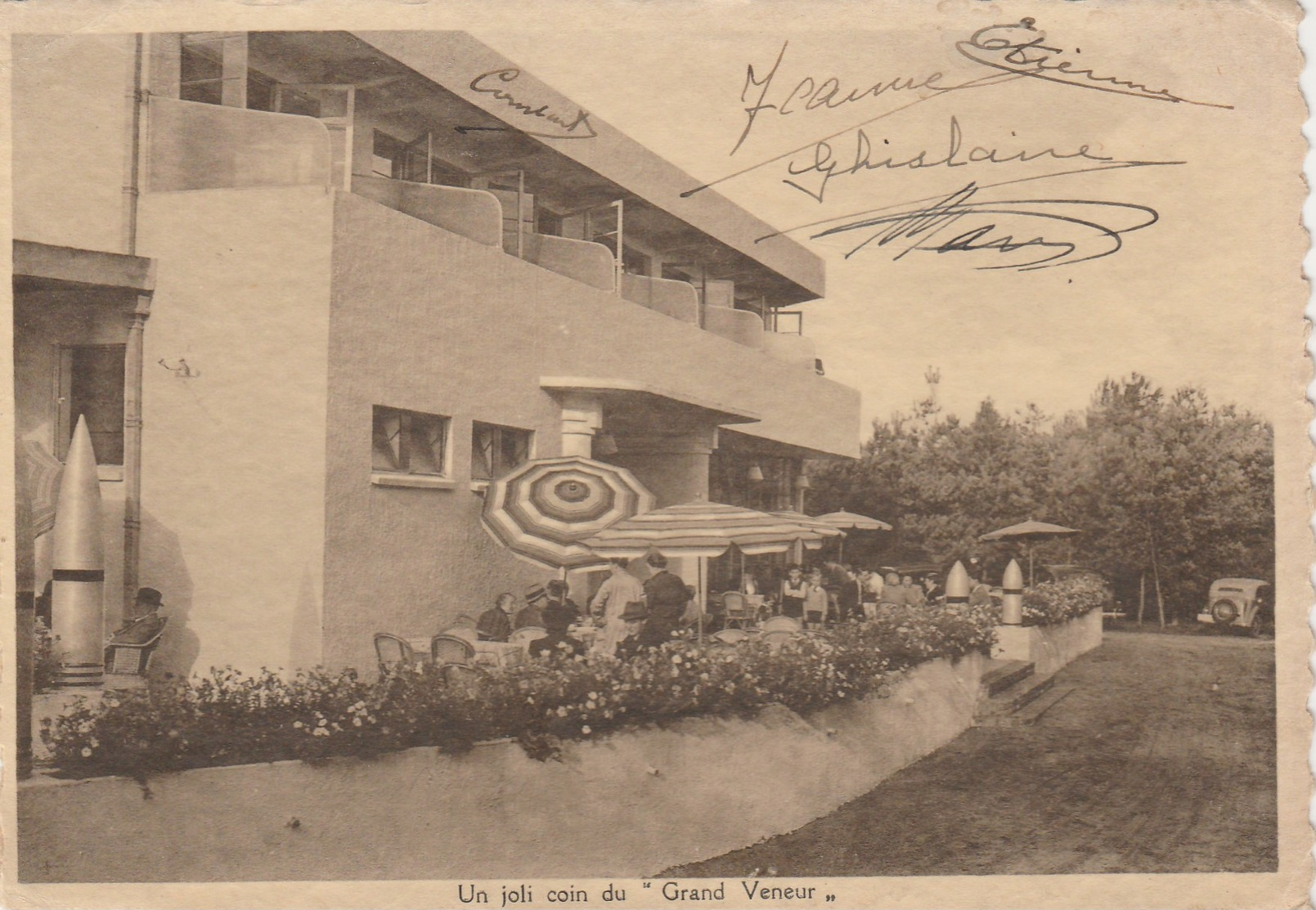 Keerbergen ,  " Le Grand Veneur " ,hotel,restaurant,tea-room ; Prop Julien Peere - Vanneuville - Keerbergen