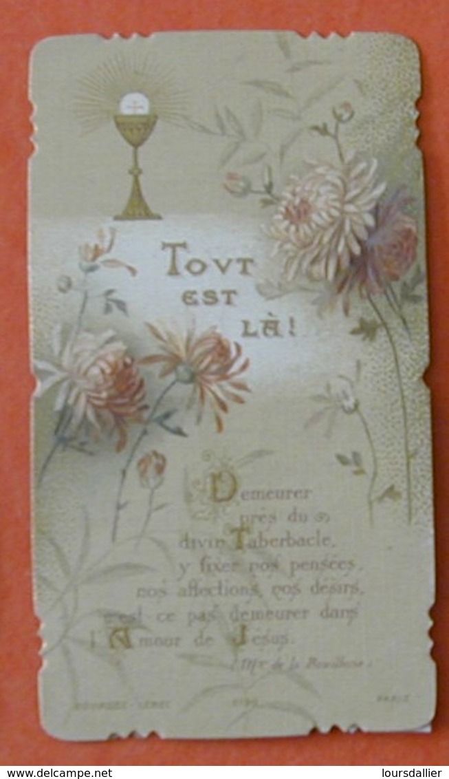 COMMUNION 15 MAI 1902 LA CHAPELLE DU COUVENT DE ST MAUR MONTLUCON MARGUERITE ALBRECHT 2 - Communie