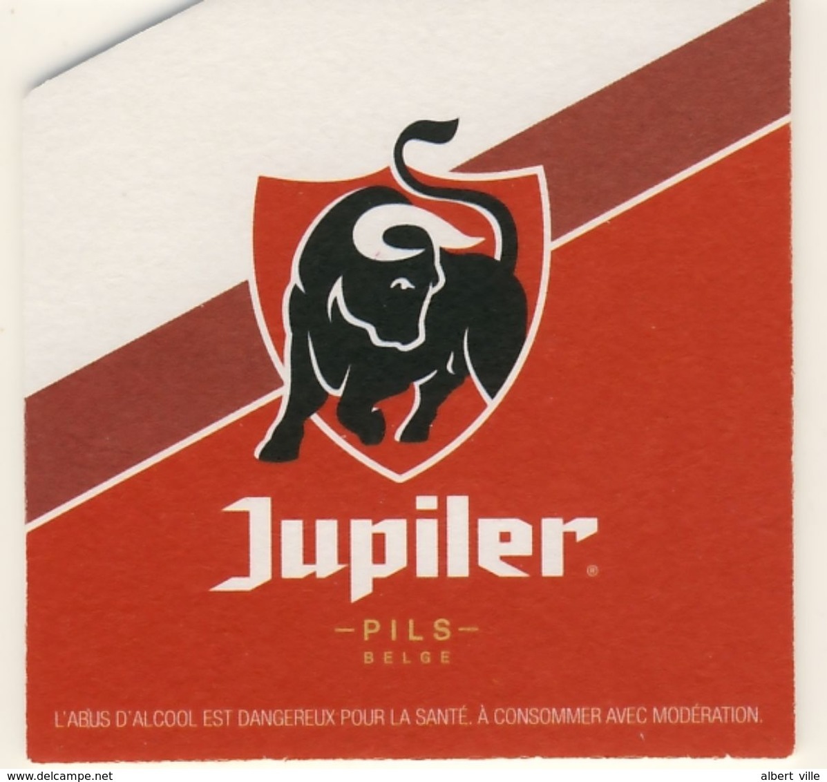 NEW 2 Sous-bocks, Bierviltje, Bierdeckel, Coaster, Carton,  JUPILER PILS Belge. - Sous-bocks