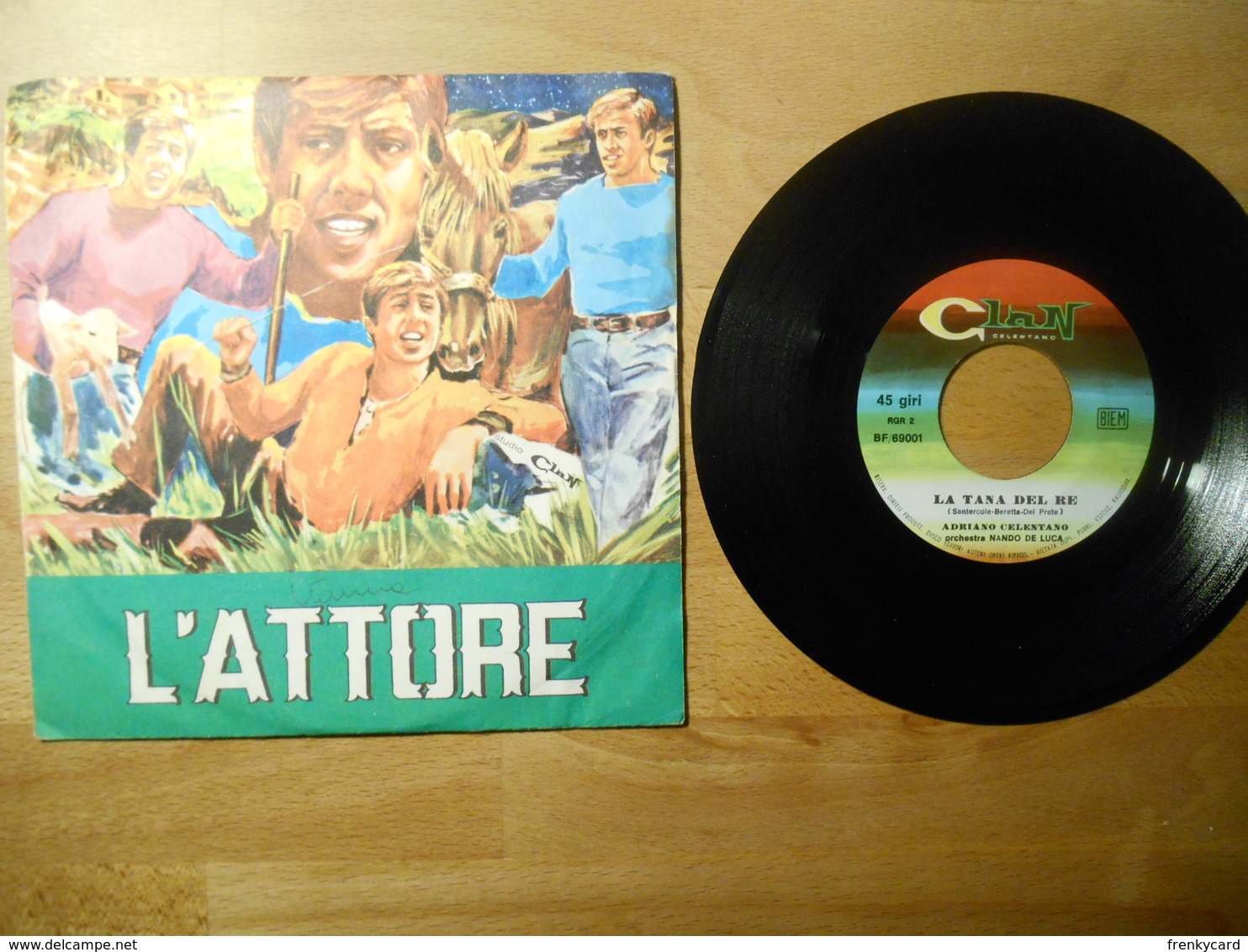 Celentano - L Attore\la Tana Del Re - 45 Giri - - 45 G - Maxi-Single