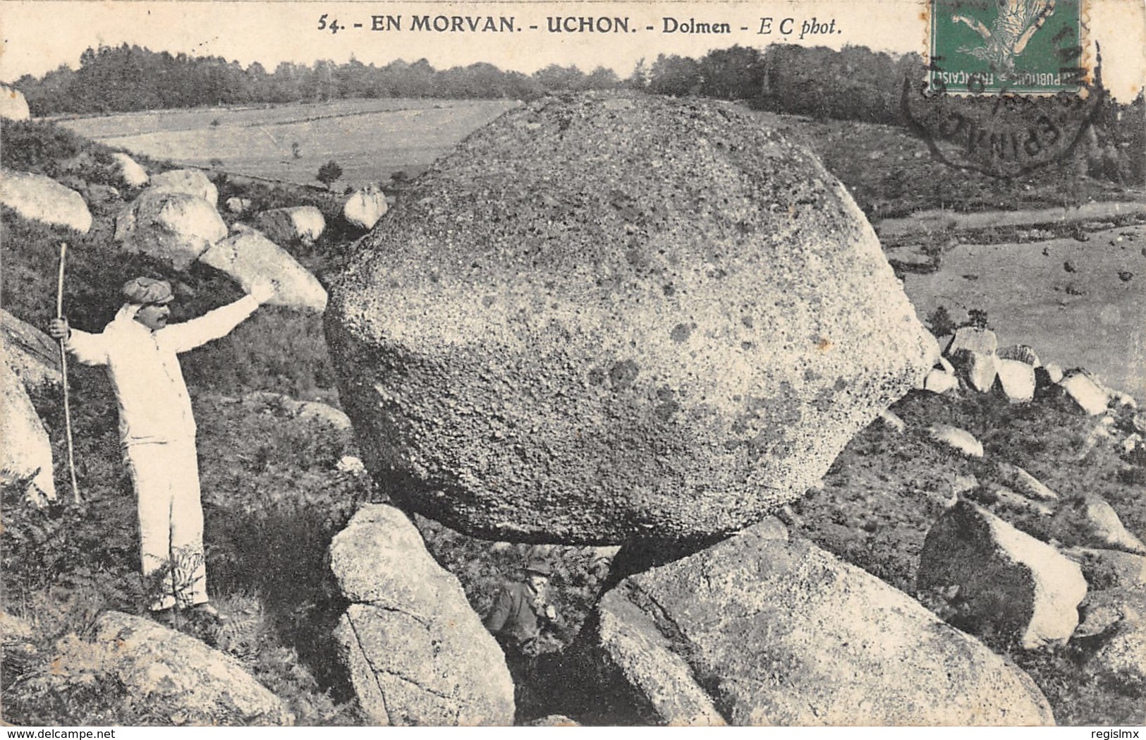 58-UCHON-DOLMEN-N°369-H/0007 - Autres & Non Classés