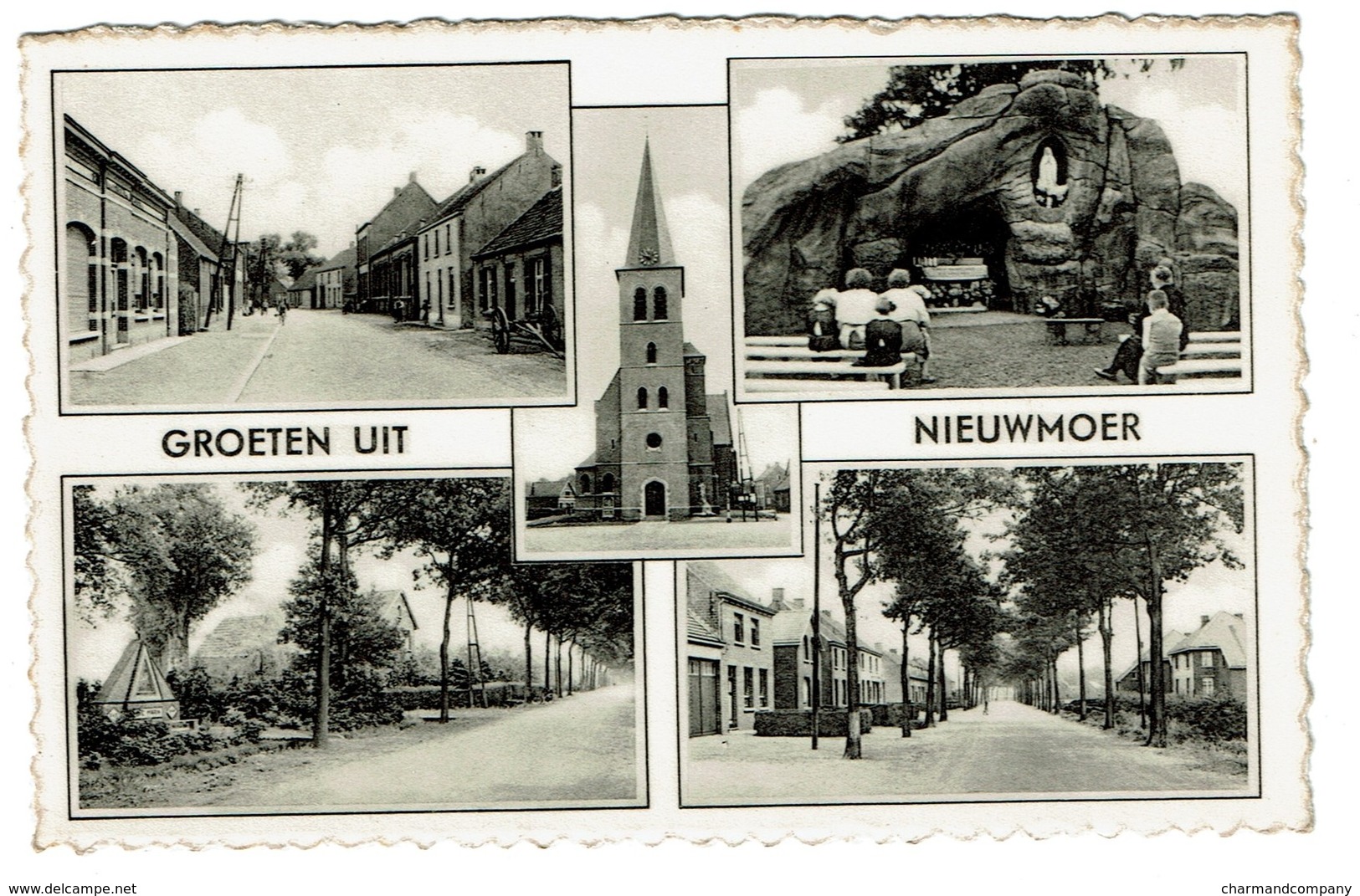 Groeten Uit Nieuwmoer - Multi-vues  - Uitg. Alf. Gotink - 2 Scans - Kalmthout