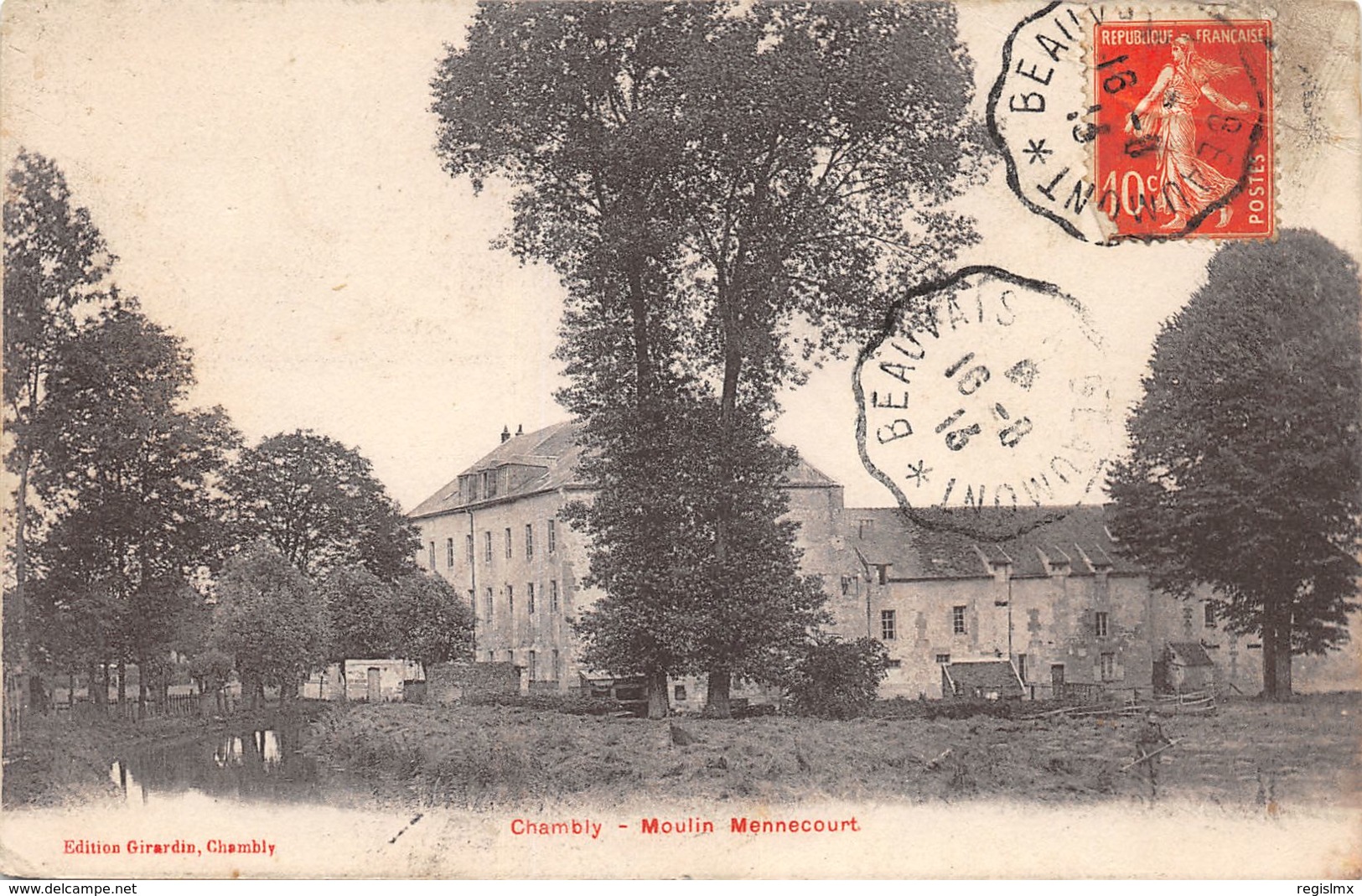 60-CHAMBLY-MOULIN MENNECOURT-N°370-G/0173 - Autres & Non Classés