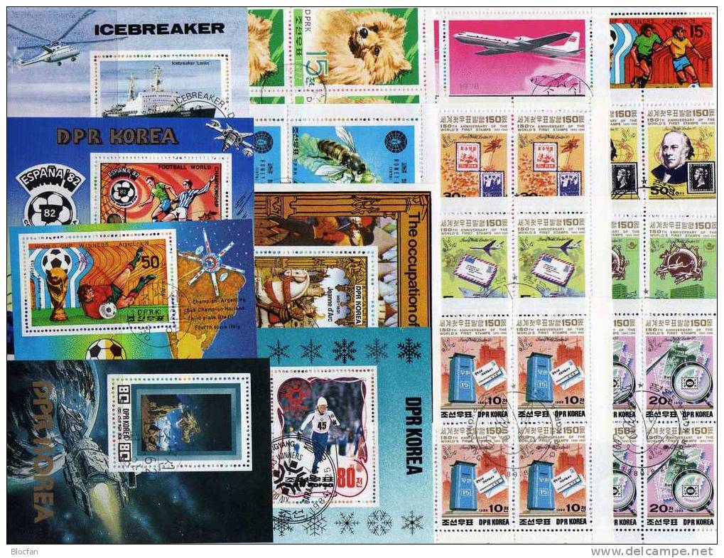 Collection 16 Block's And Sheets Complete Korea Ss Divers Theme`s Wonderful See Scan Blocs Sheet Sheetlets Bf Corea - Vrac (max 999 Timbres)