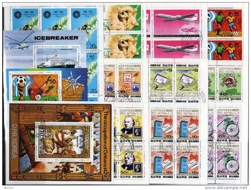 Collection 16 Block's And Sheets Complete Korea Ss Divers Theme`s Wonderful See Scan Blocs Sheet Sheetlets Bf Corea - Vrac (max 999 Timbres)