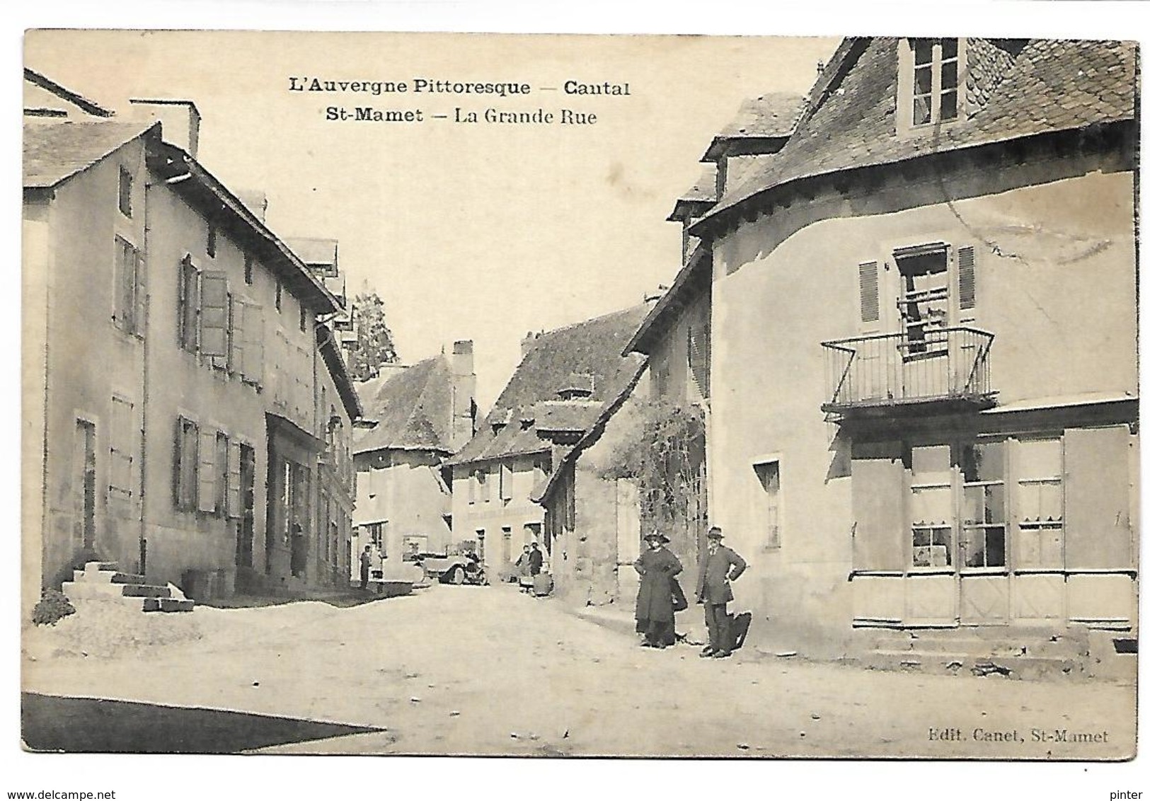 SAINT MAMET - La Grande Rue - Saint-Mamet-la-Salvetat