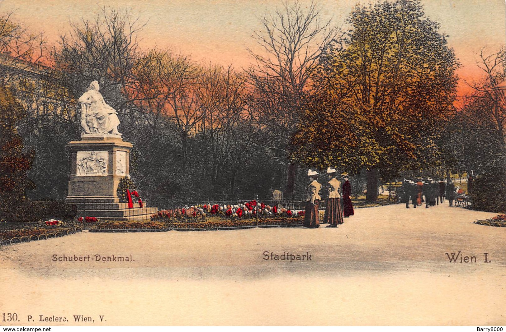 Oostenrijk Wenen  Wien   Stadtpark  Schubert-Denkmal   X 4345 - Other & Unclassified