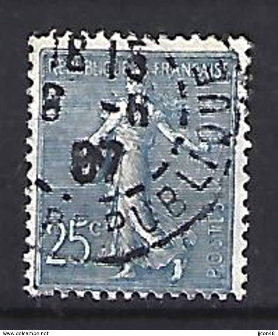 France 1903  Semeuse (o) Yvert 132 - 1903-60 Sower - Ligned